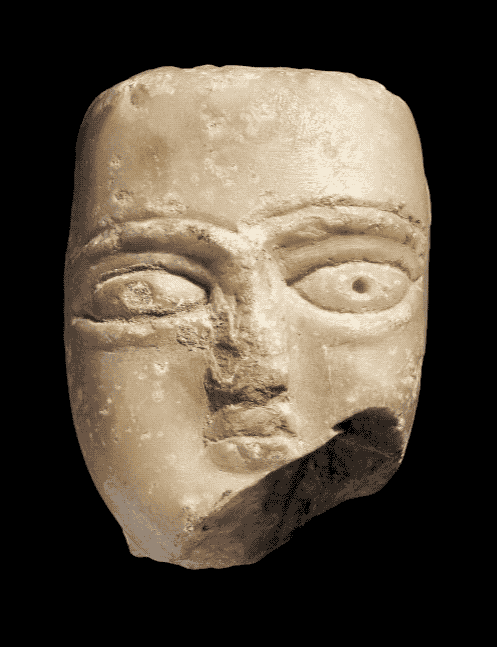 رأس تمثال ادمي